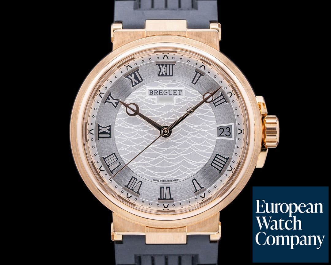 Image of Breguet Marine Automatic 5517 Rose Gold / Strap 40MM