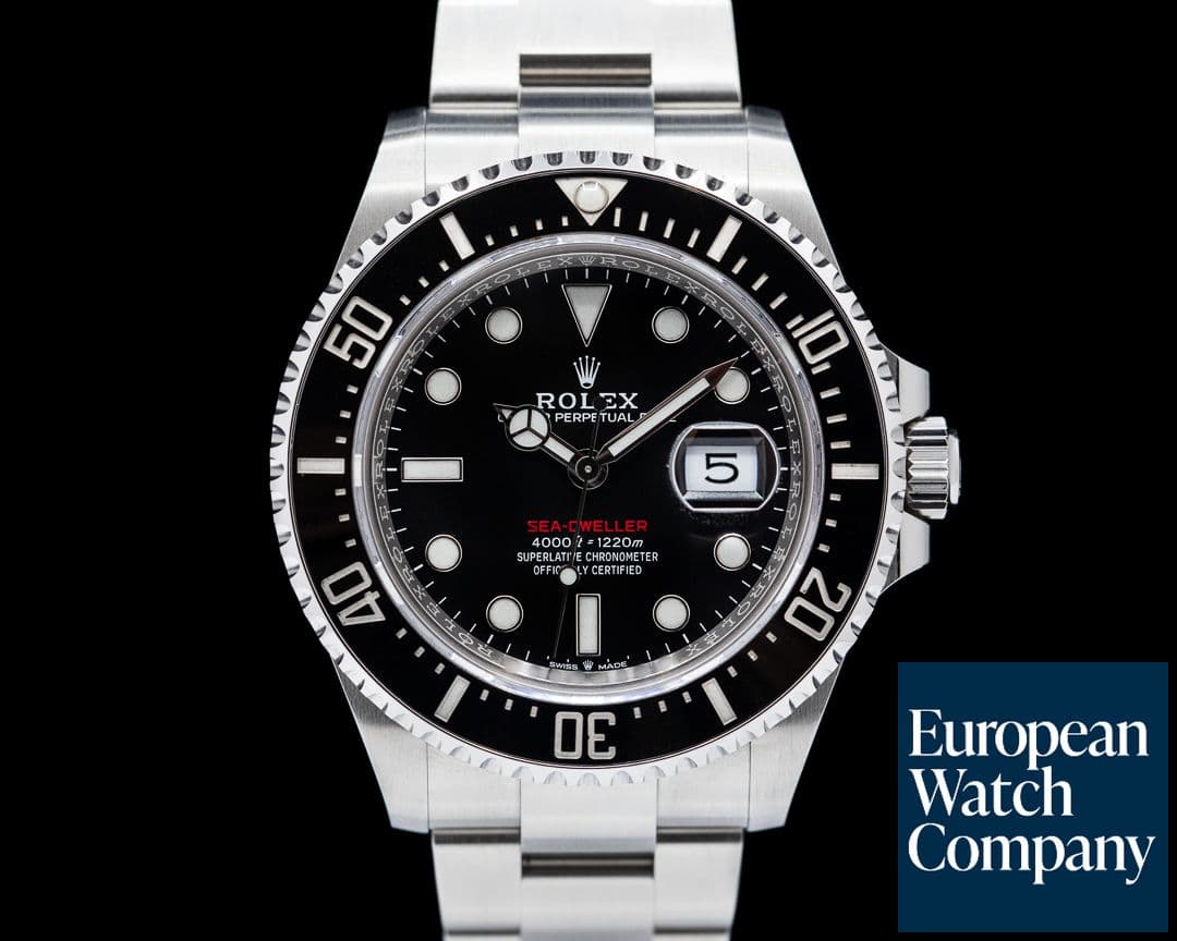 Image of Rolex Sea Dweller 126600 RED 43MM SS