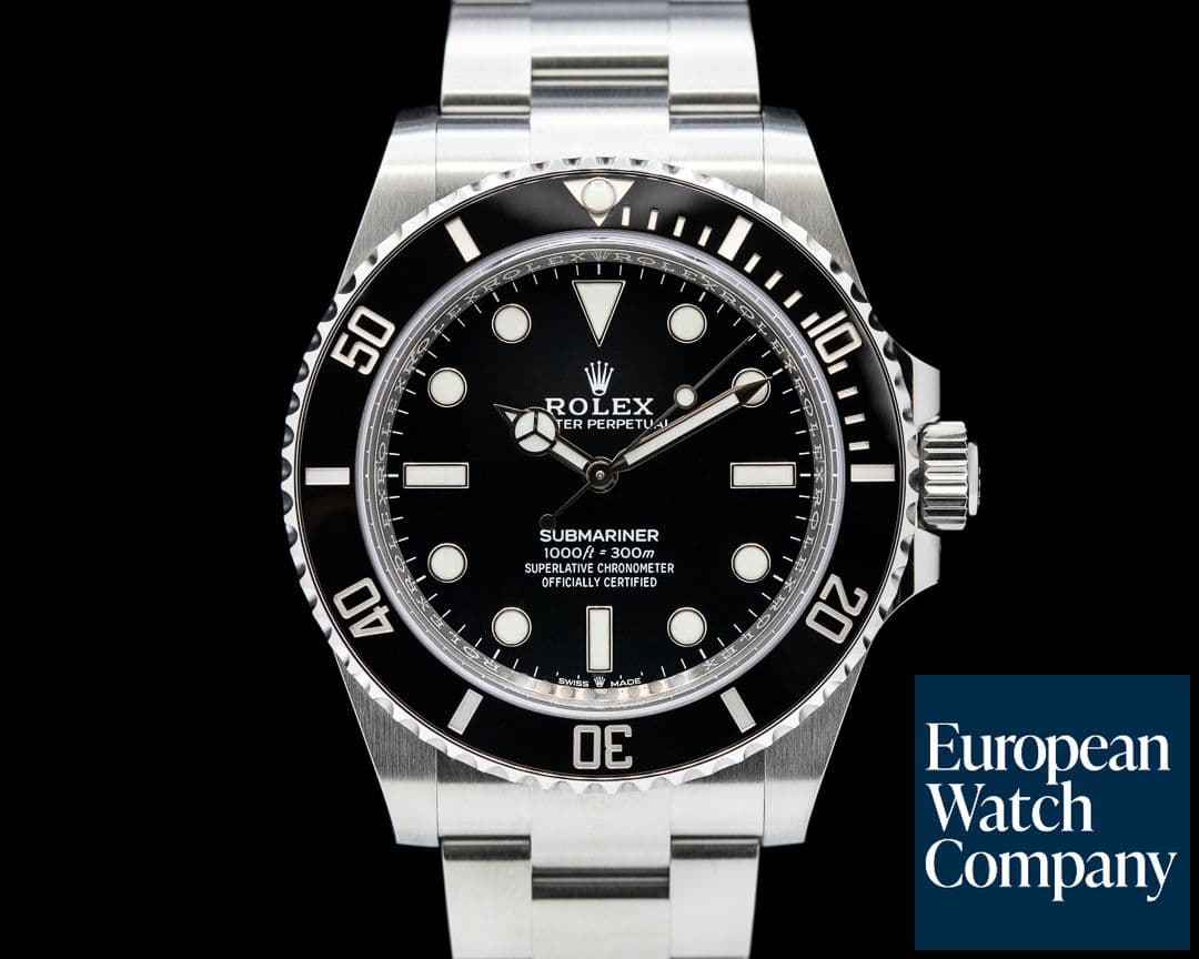 Image of Rolex Submariner 124060 No Date Ceramic Bezel 41MM