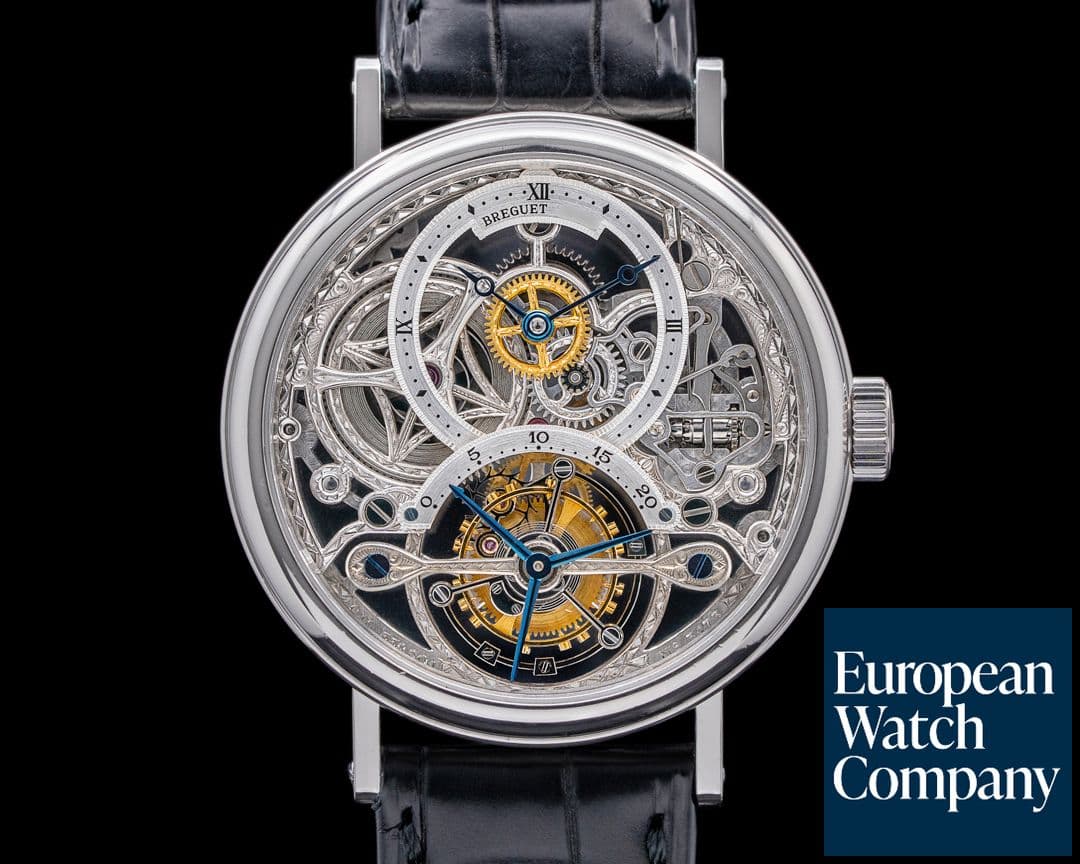 Image of Breguet Tourbillon Skeleton Platinum Manual Wind