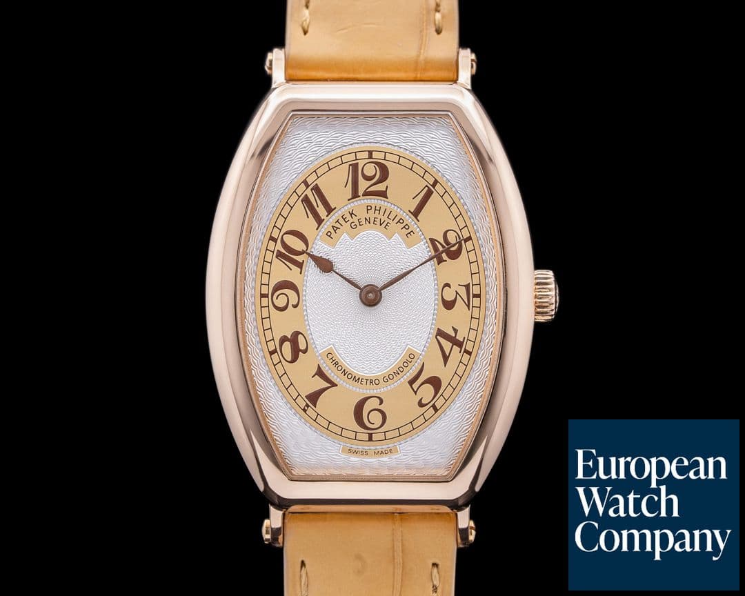 Image of Patek Philippe Chronometro Gondolo 5098R 18k Rose Gold