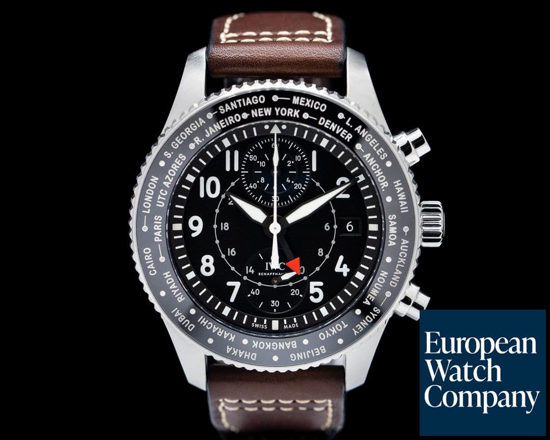 Image of IWC Pilots Watch Timezoner Chronograph IW395001
