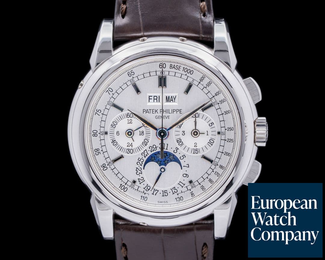 Image of Patek Philippe Perpetual Calendar Chronograph White Gold FULL SET ORIGINAL OWNER 
