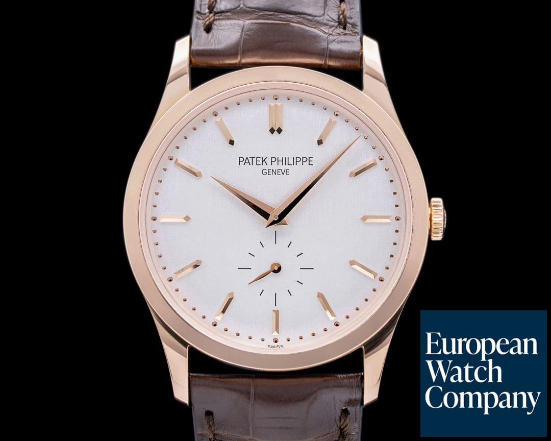Image of Patek Philippe Calatrava 5196R 18K Rose Gold Manual Wind
