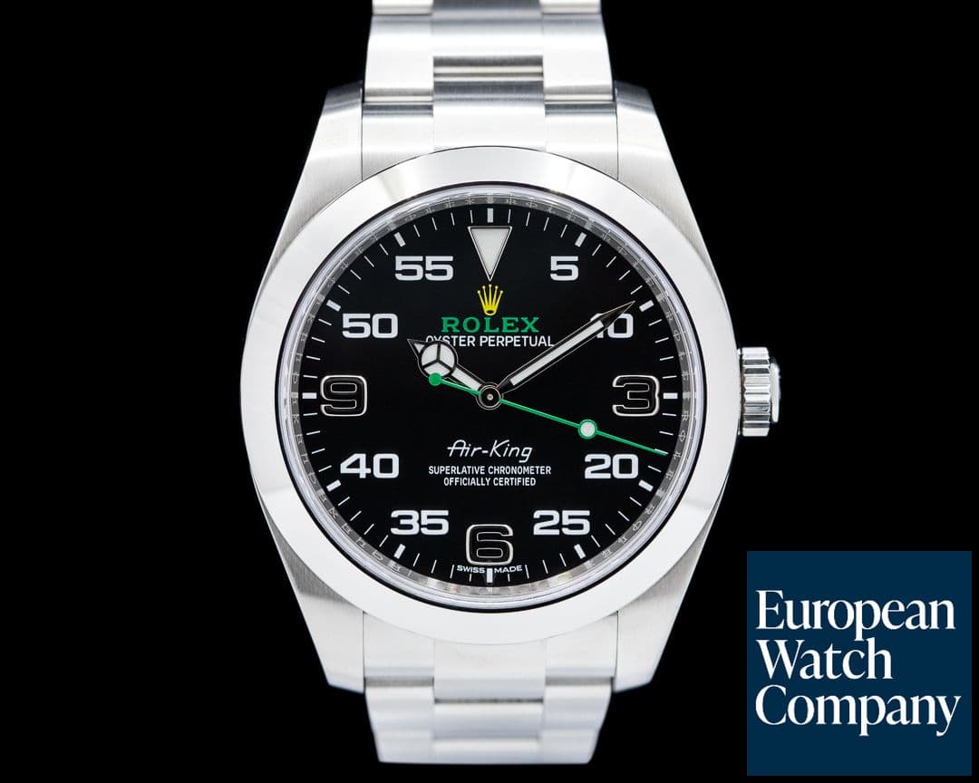 Image of Rolex Air King 116900 Black Dial SS 2021