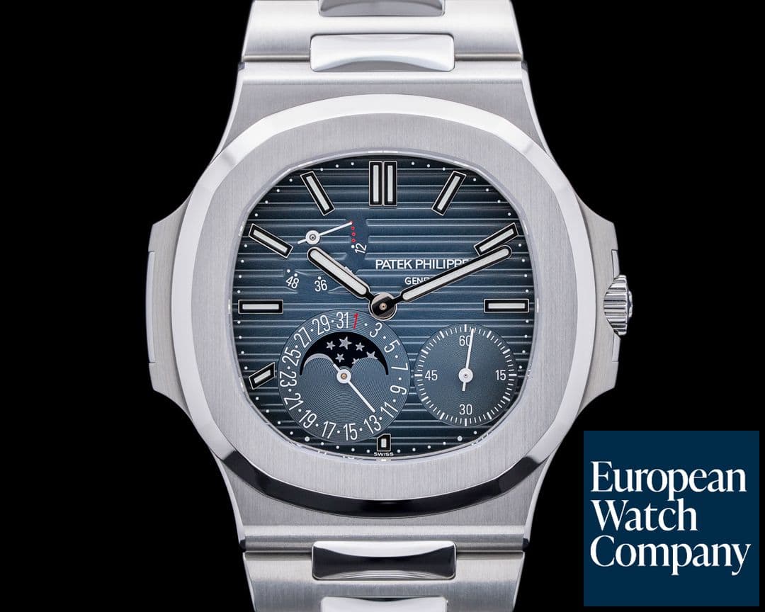 Image of Patek Philippe Jumbo Nautilus 5712 Moonphase Power Reserve SS UNWORN 2024