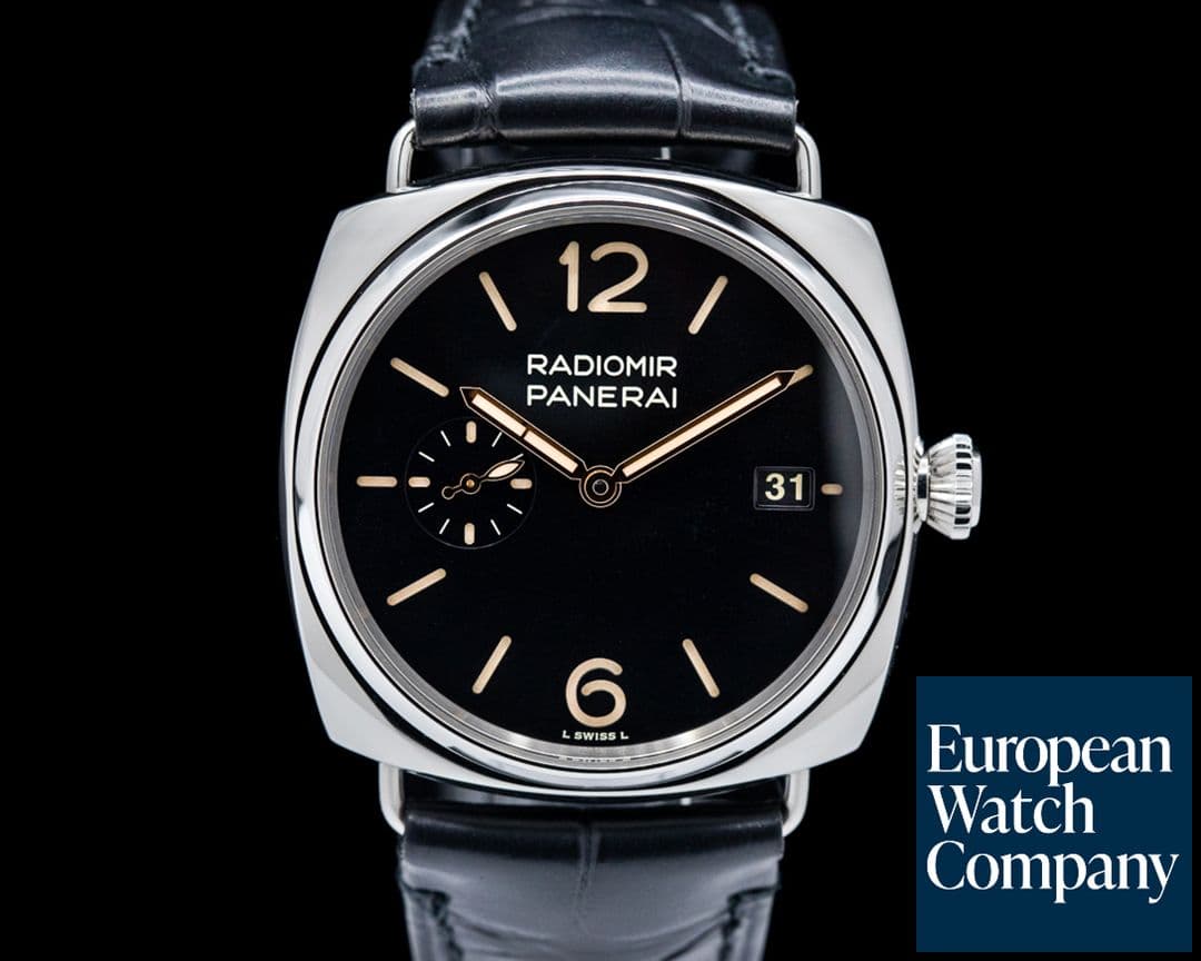 Image of Panerai Radiomir Quaranta SS 40MM Black "Sandwich Dial" 