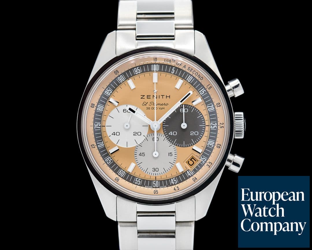 Image of Zenith El Primero Chronomaster Original "HODINKEE" Salmon Dial