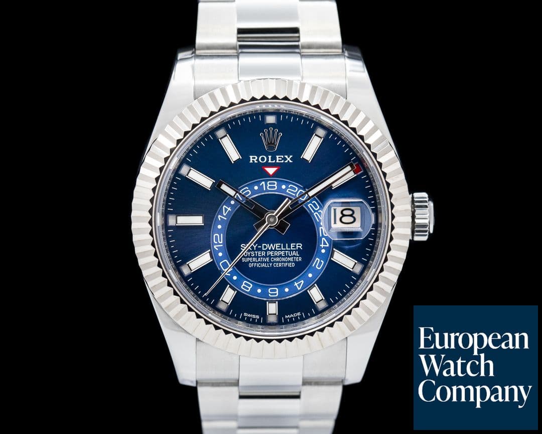 Image of Rolex Sky Dweller 326934 Steel Blue SS / Bracelet 2018