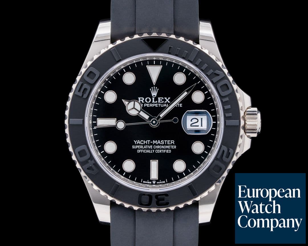 Image of Rolex Yacht Master 226659 18K White Gold / Rubber 42MM
