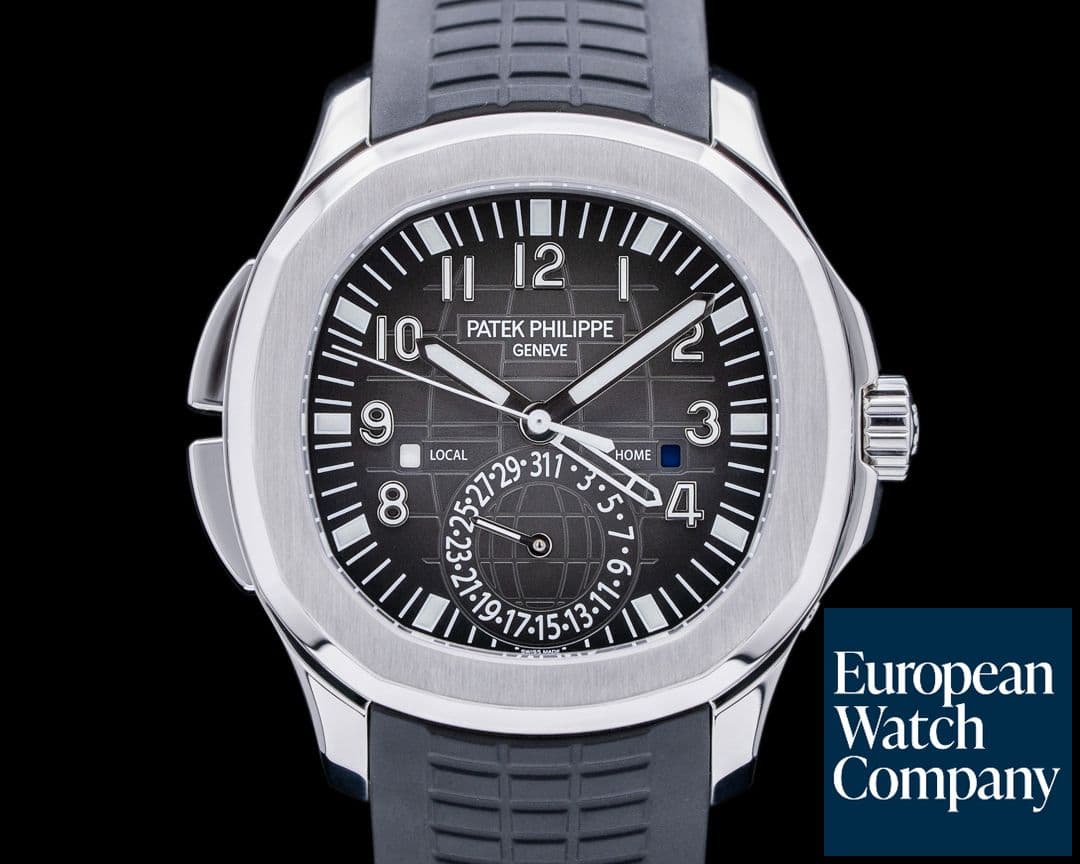Image of Patek Philippe Aquanaut 5164A Travel Time SS / Rubber