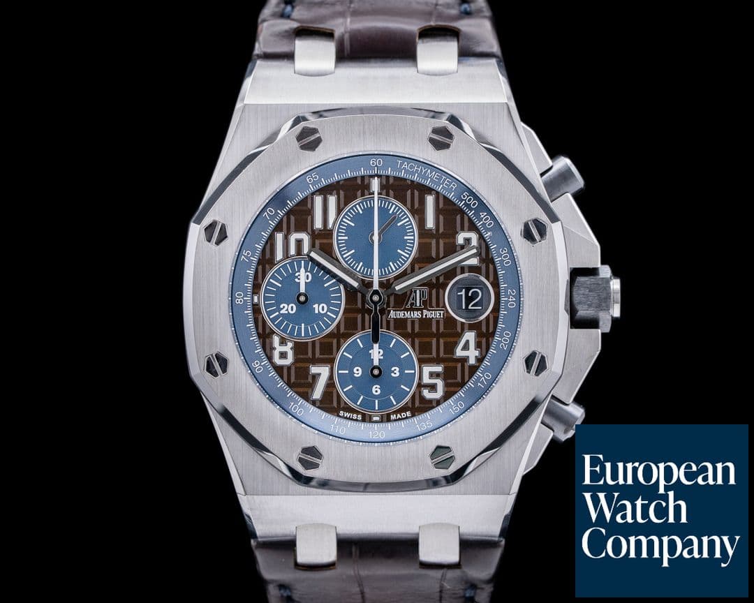 Image of Audemars Piguet Royal Oak 26470ST Offshore Brown Tobacco Dial SS 