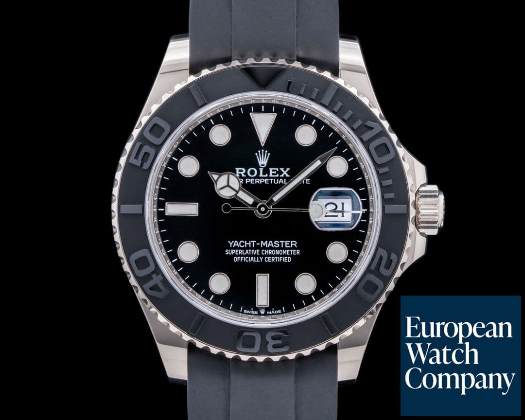 Image of Rolex Yacht Master 226659 18K White Gold / Rubber 42MM
