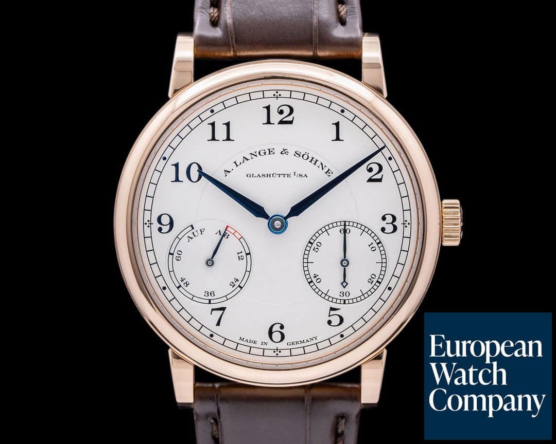 Image of A. Lange and Sohne 1815 Up & Down 234.032 18K Rose Gold 