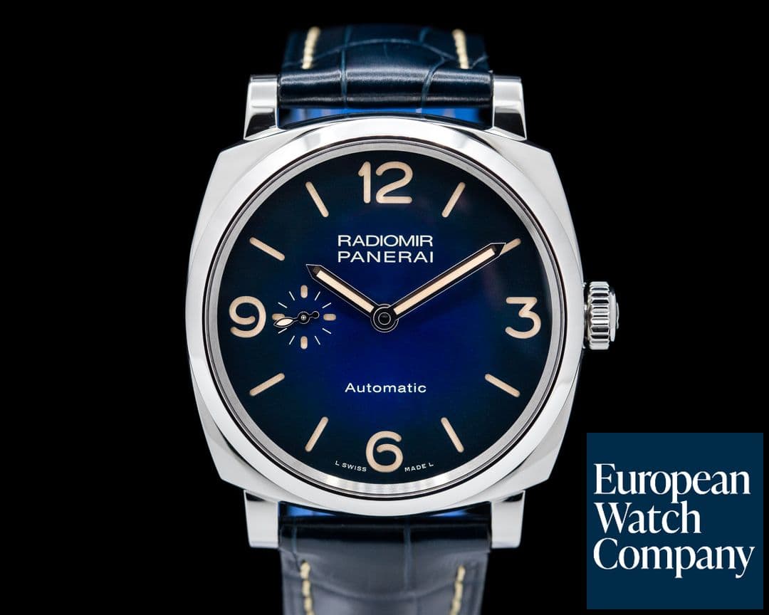 Image of Panerai Radiomir Automatic Blue Fume Dial 42MM