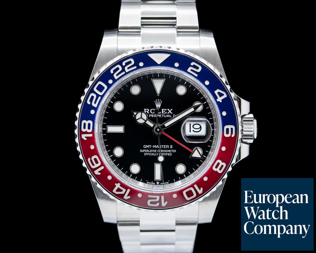 Image of Rolex GMT Master II Ceramic 126710BLRO "Pepsi" SS / Oyster 2021