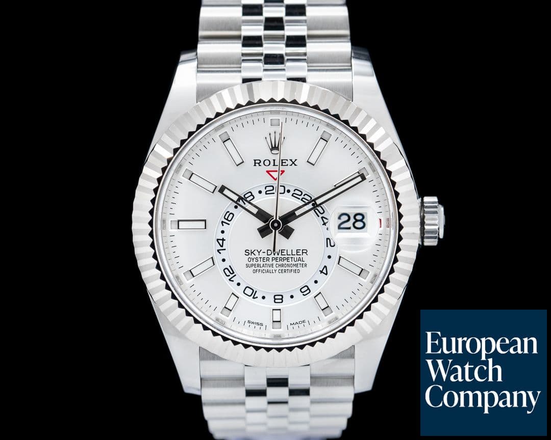 Image of Rolex Sky-Dweller 326934 Steel White Dial SS