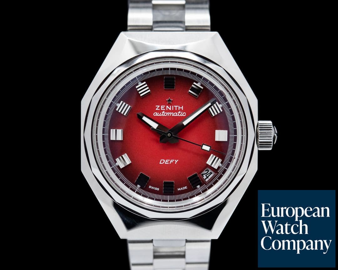 Image of Zenith DEFY REVIVAL A3691 Red Dial 2023.