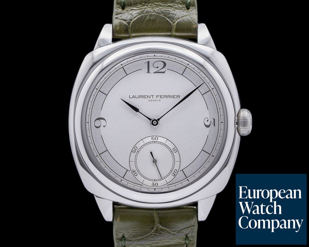 Image of Laurent Ferrier Galet Square Micro-Rotor Retro Silver Dial
