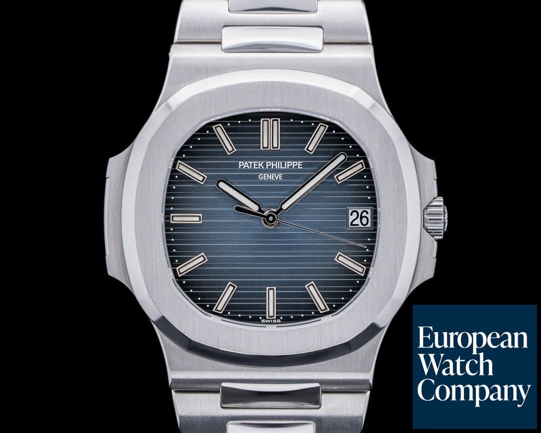 Image of Patek Philippe Jumbo Nautilus 5711/1A Blue Dial SS 