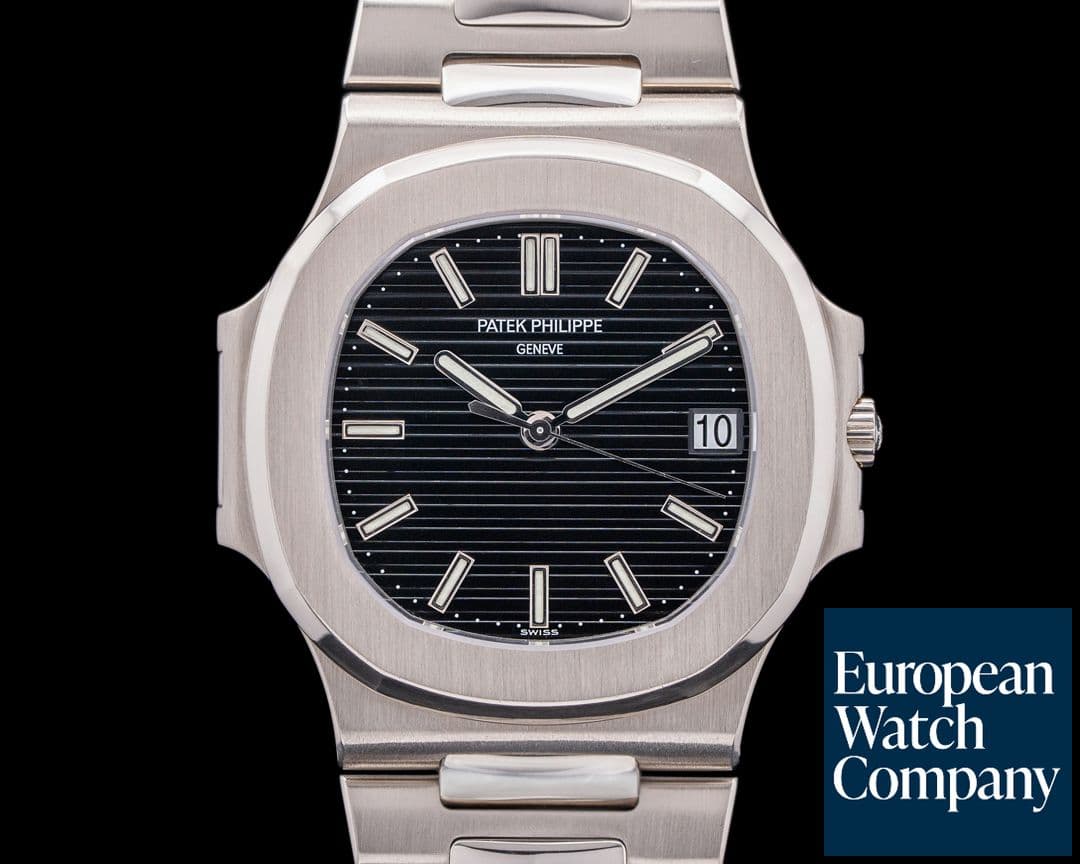 Image of Patek Philippe Nautilus 3711 18K White Gold Black Dial RARE