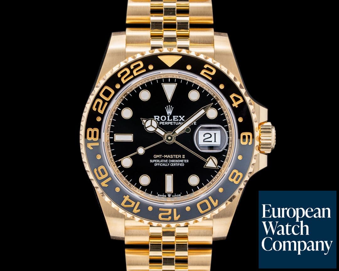 Image of Rolex GMT Master II 126718 18K Yellow Gold UNWORN
