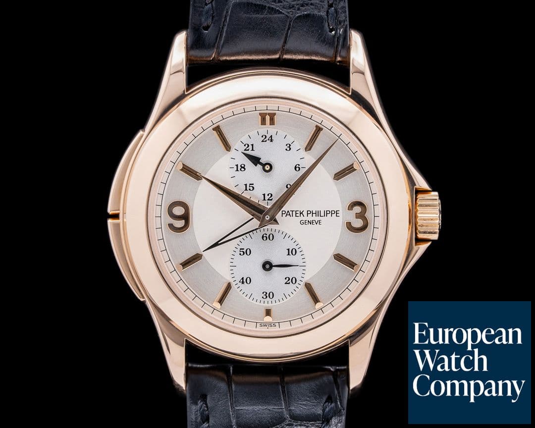 Image of Patek Philippe Travel Time 18K Rose Gold / Breguet Numerals
