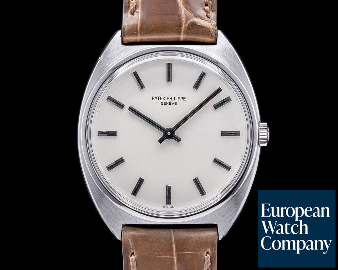 Image of Patek Philippe Calatrava 3574 Steel Very rare 1970s NICE