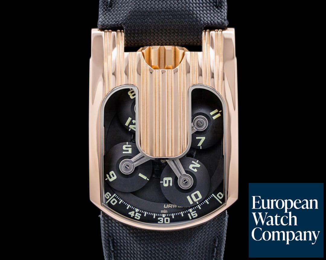 Image of URWERK 103 Manual Wind 18k Rose Gold FULL SET 