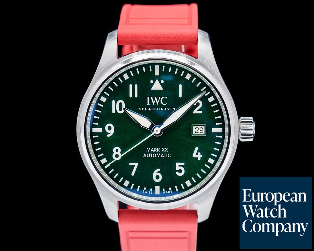 Image of IWC Mark XX SS Bracelet Green Dial