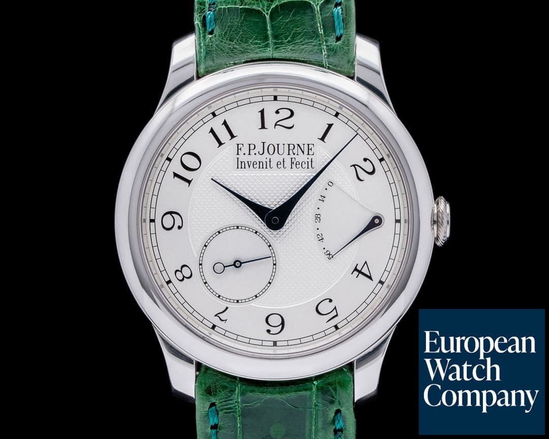 Image of F. P. Journe Chronometre Souverain Platinum 40MM FULL SET