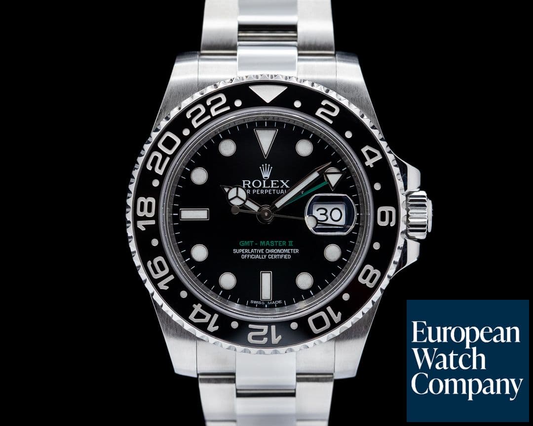 Image of Rolex GMT Master II 116710LN Ceramic SS 