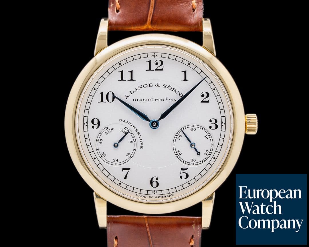 Image of A. Lange and Sohne 1815 Up & Down 221.021 18K Yellow Gold 