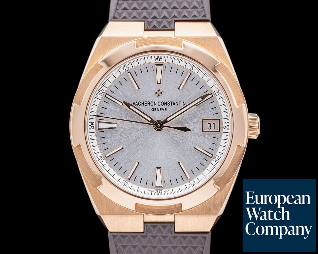 Image of Vacheron Constantin Overseas 4500v Automatic 41mm Silver Dial Rose Gold 
