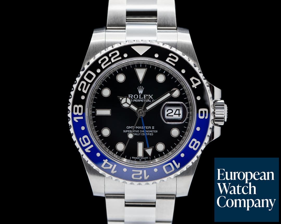 Image of Rolex GMT Master II 116710 Ceramic "Batman" SS