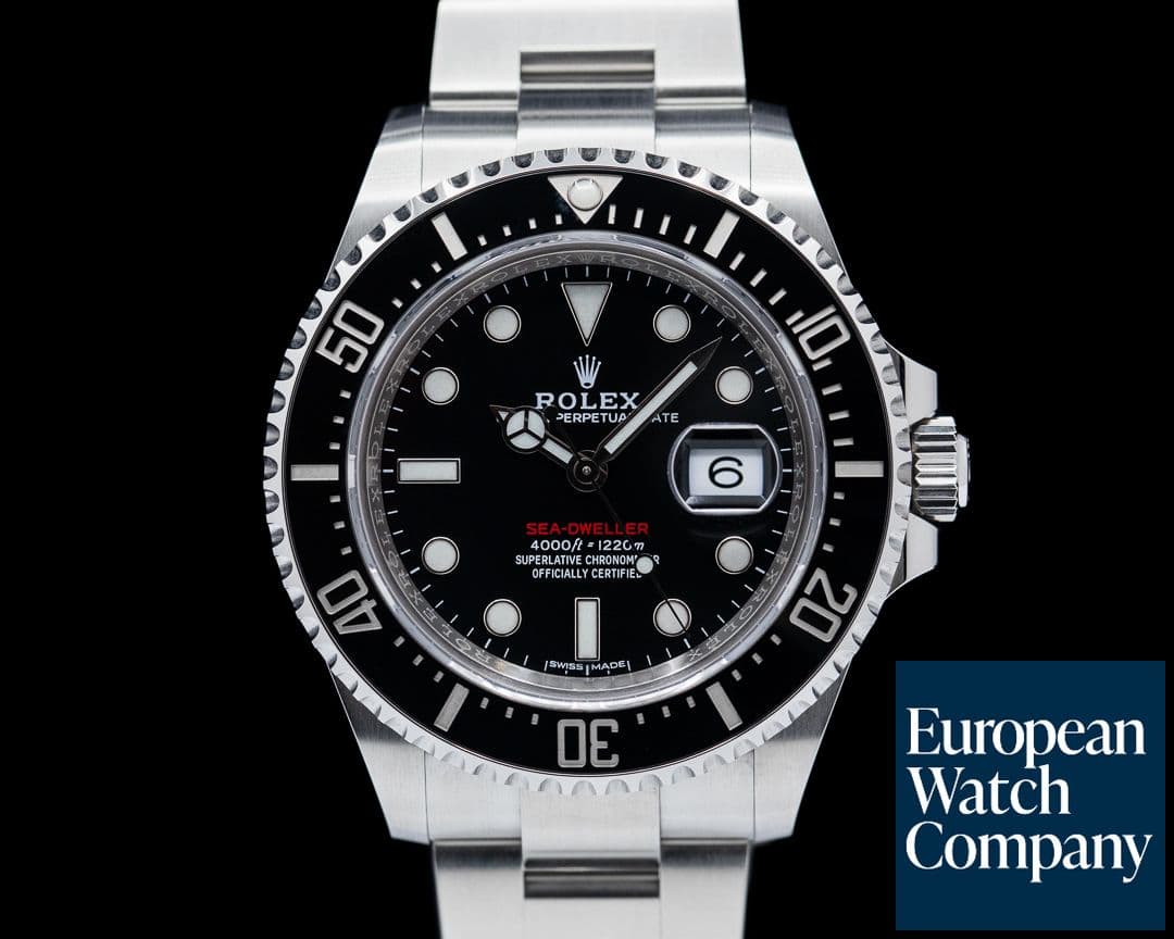 Image of Rolex Sea Dweller 126600 RED 43MM SS