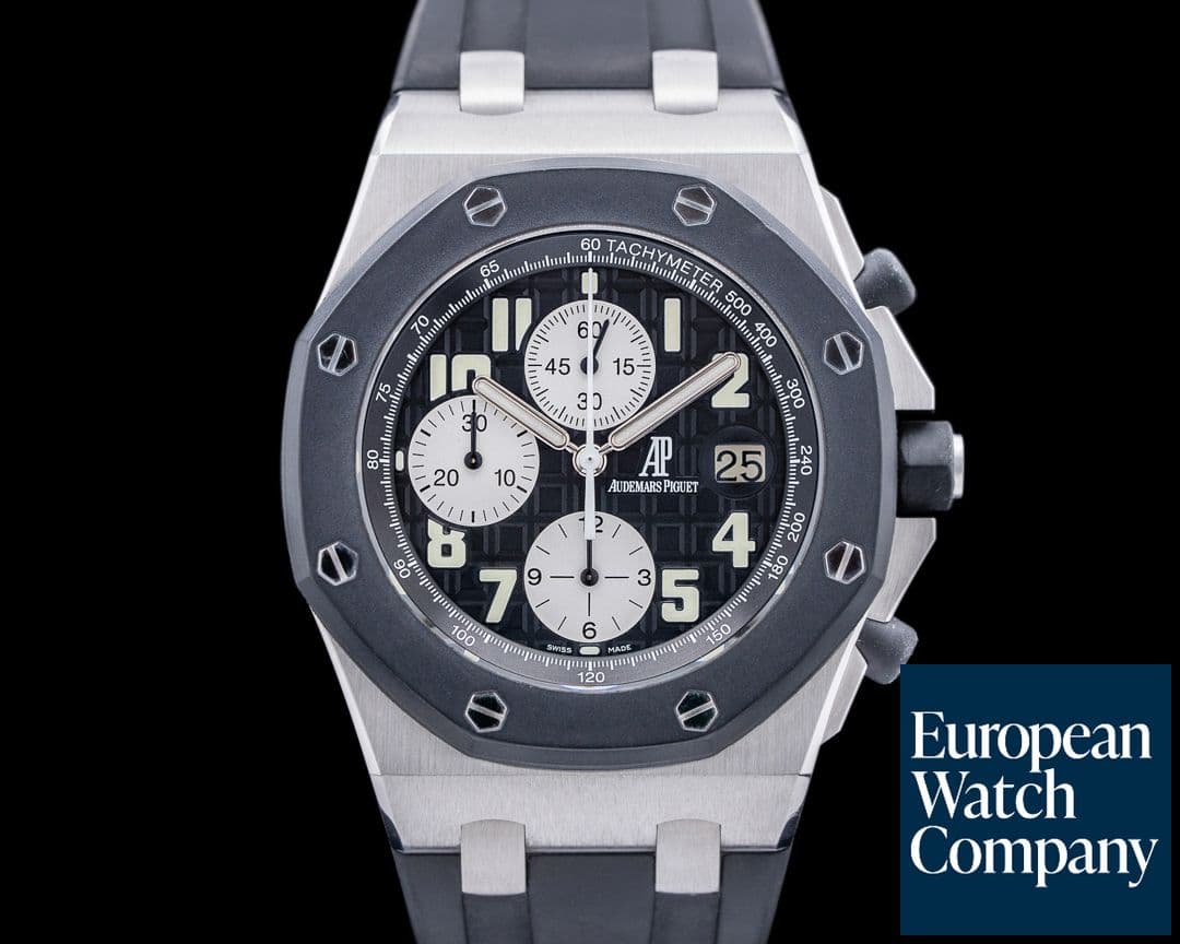 Image of Audemars Piguet Royal Oak Offshore Chronograph Rubberclad Black Dial 42MM