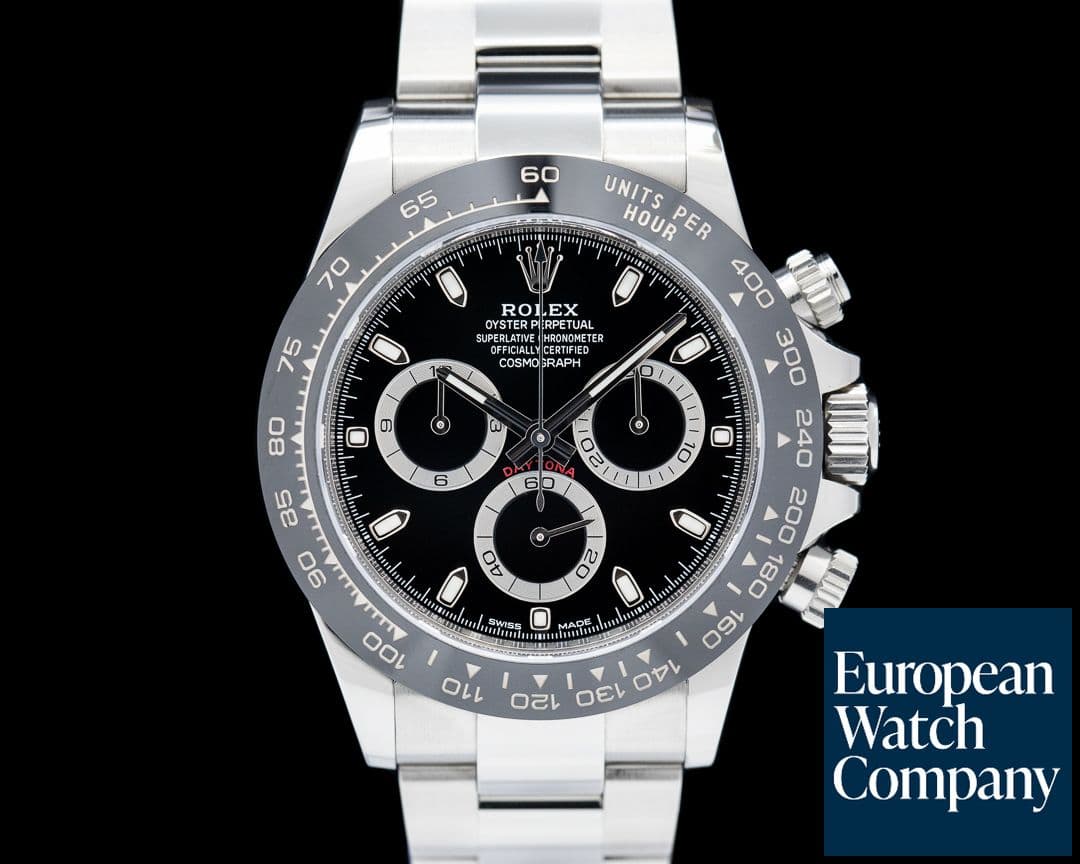 Image of Rolex Daytona 116500 Ceramic Bezel SS / Black Dial