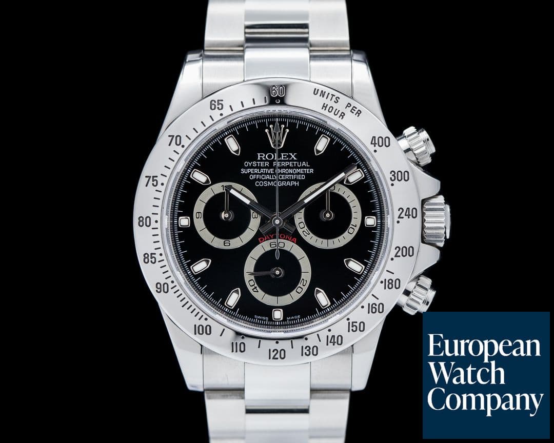 Image of Rolex Daytona 116520 Black Dial SS