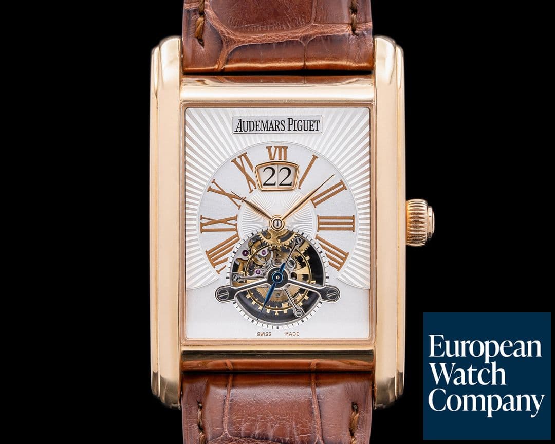 Image of Audemars Piguet Edward Piguet Tourbillon Big Date Rose Gold 