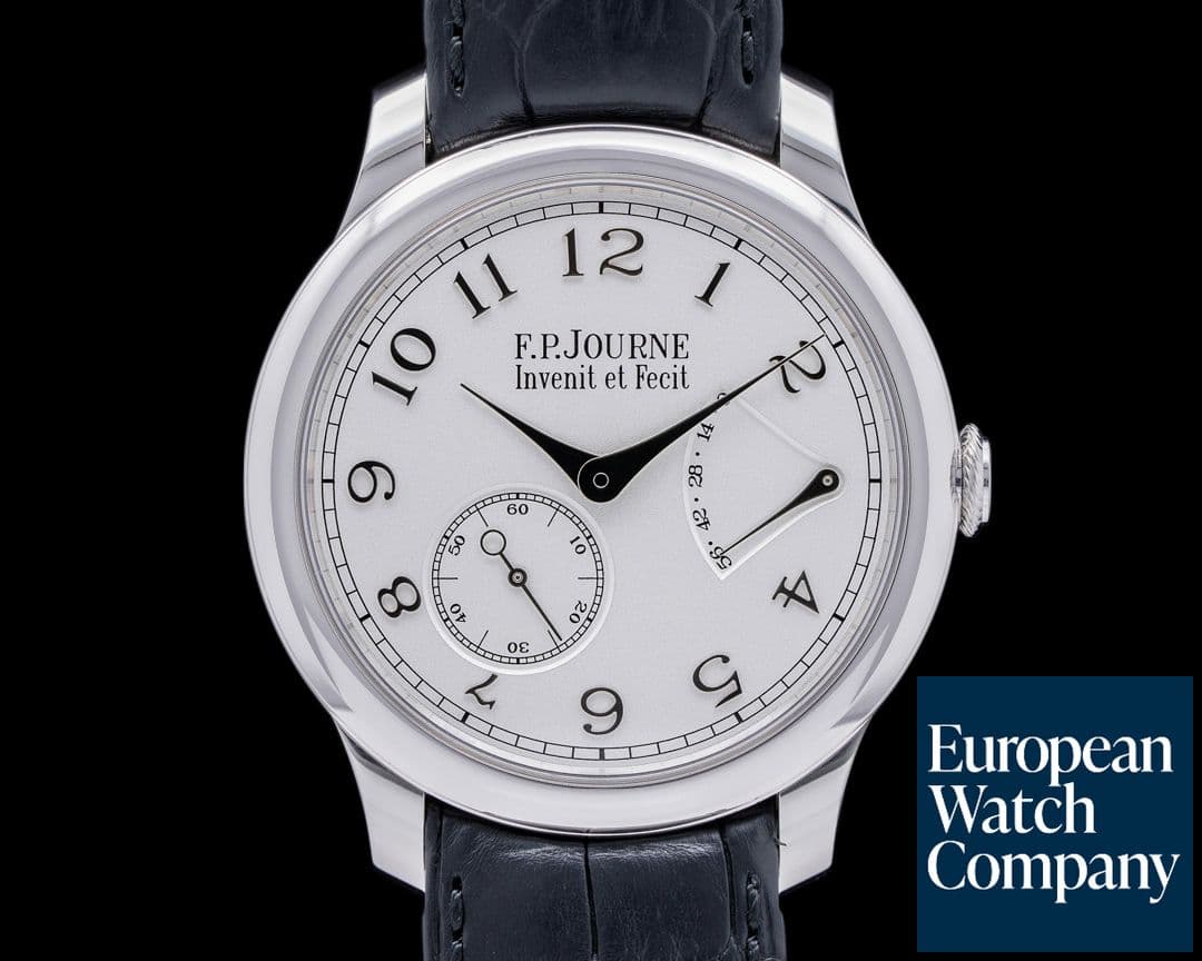 Image of F. P. Journe Chronometre Souverain Platinum 40MM DEPLOYANT CLASP