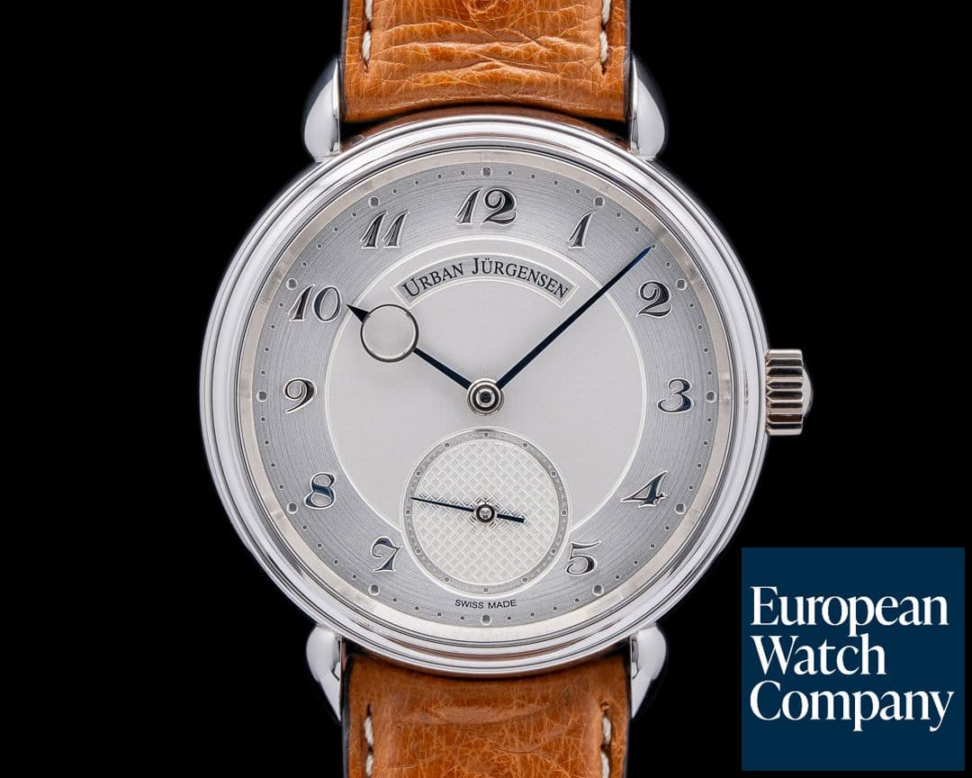 Image of Urban Jurgensen 1140PT Platinum Silver Dial / Breguet Numerals