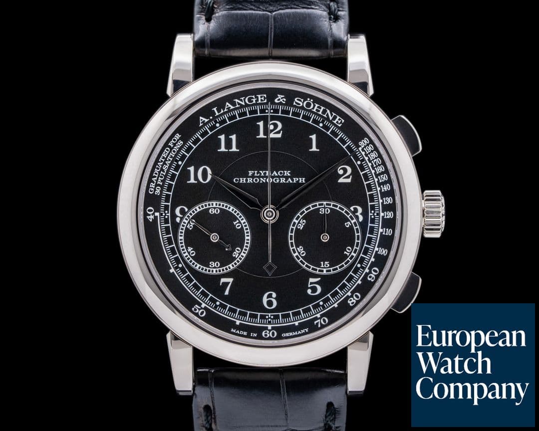 Image of A. Lange and Sohne 1815 414.028 Chronograph 18K White Gold