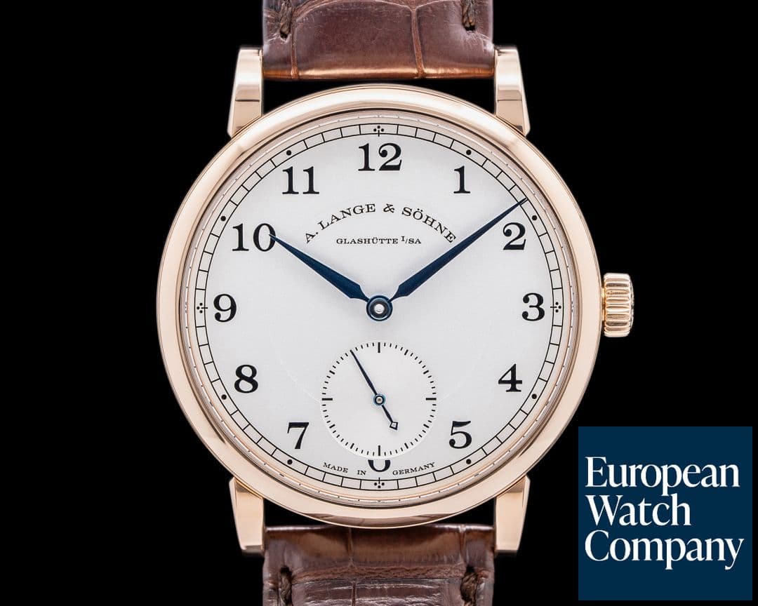 Image of A. Lange and Sohne 1815 235.032 18K Rose Gold Silver Dial 38.5mm