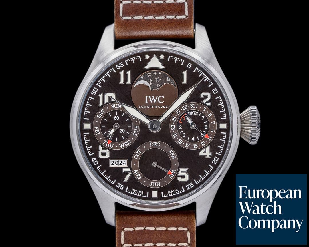 Image of IWC Big Pilot Perpetual IW503801 Calendar Antoine De Saint Exupery
