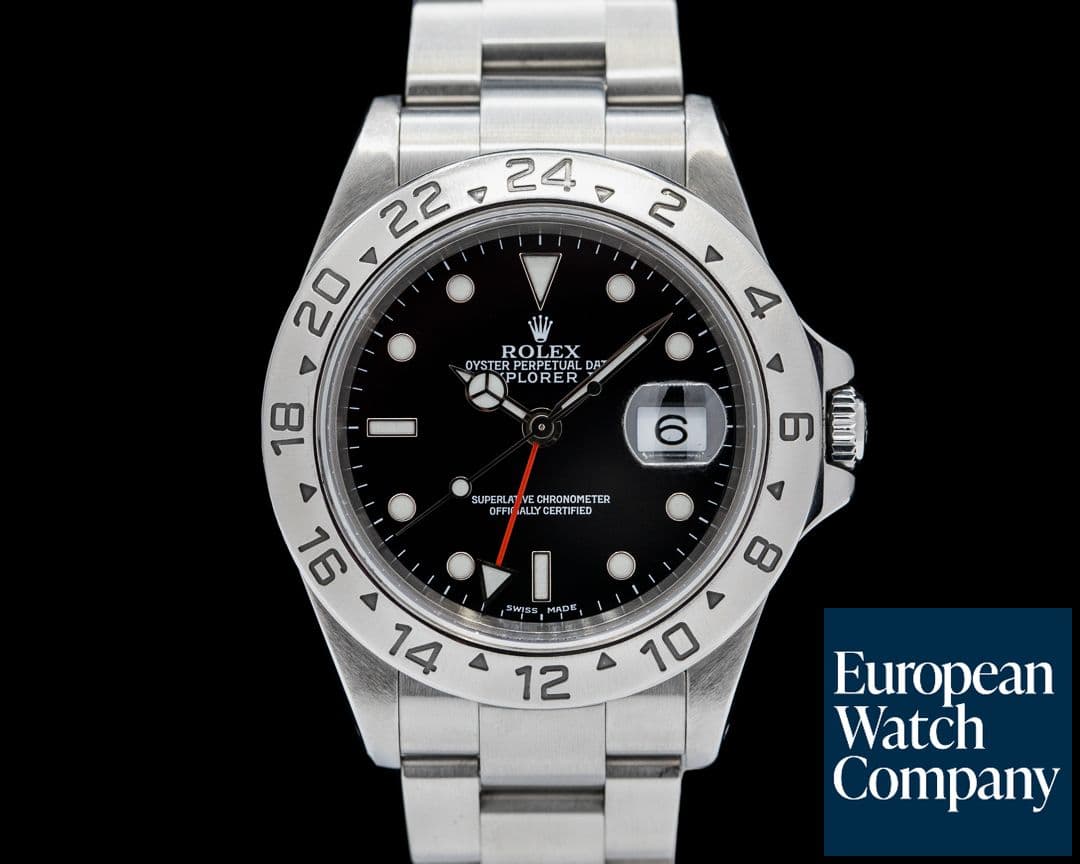 Image of Rolex Explorer II SS Black Dial 