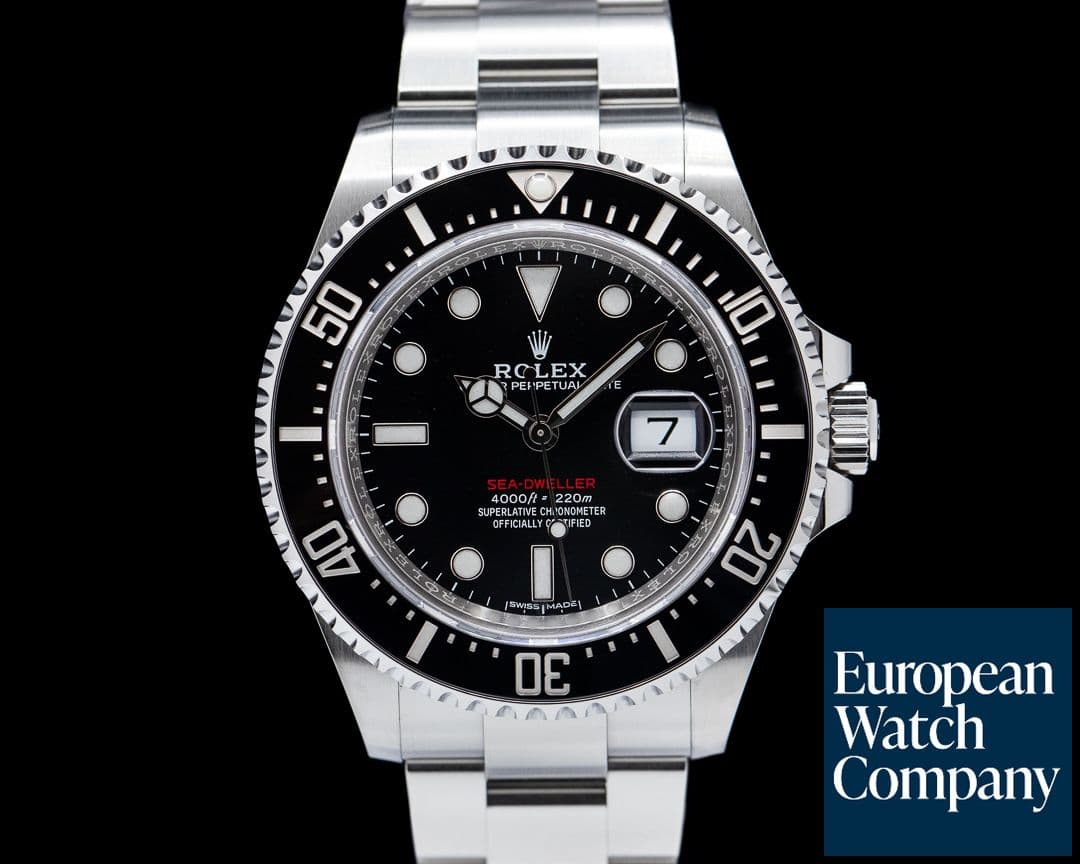 Image of Rolex Sea Dweller 126600 RED 43MM SS