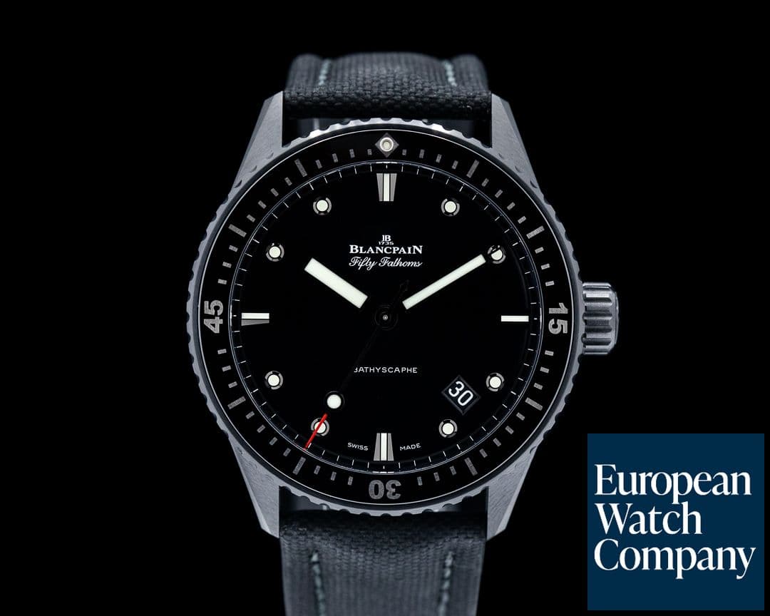 Image of Blancpain Fifty Fathoms Bathyscaphe Ceramic