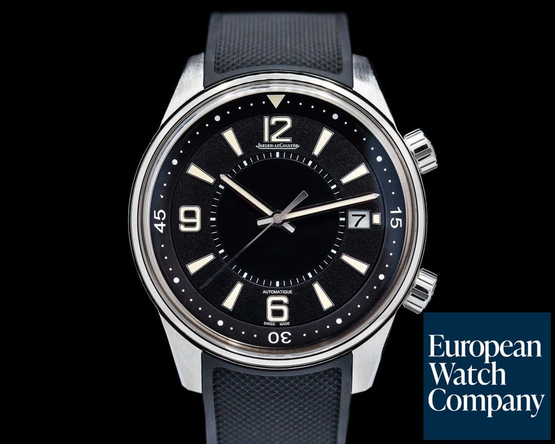 Image of Jaeger LeCoultre Polaris Date SS Black Dial