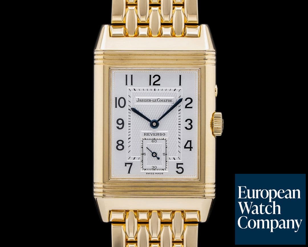 Image of Jaeger LeCoultre Reverso Duoface Yellow Gold / Bracelet